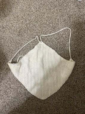Princess Polly Crotchet Backless Halter Top XS/S
